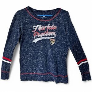 Women’s Fanatics NHL Florida Panthers Long Sleeve Top Small  Officially Licensed